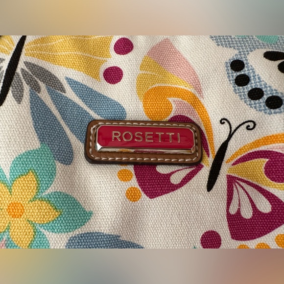 Rosetta floral/butterfly handbag - Picture 5 of 10